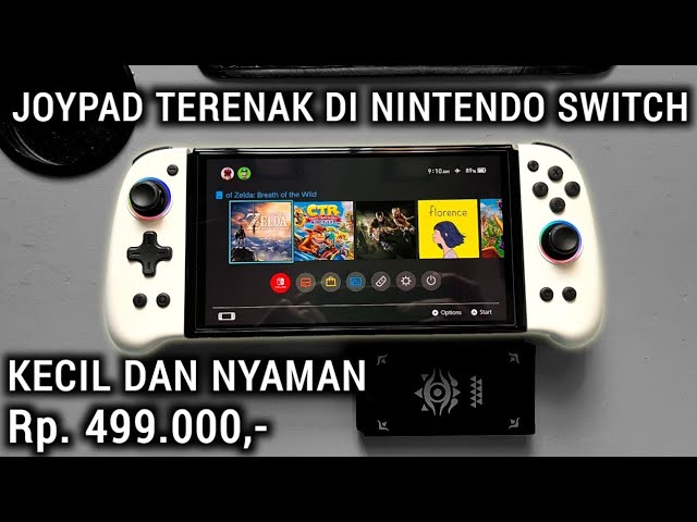 Joycon Paling Nyaman di Nintendo Switch! Review Joypad IINE Wireless Controller