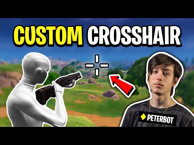 How To Get Custom Crosshair in Fortnite! (Used By Pros)