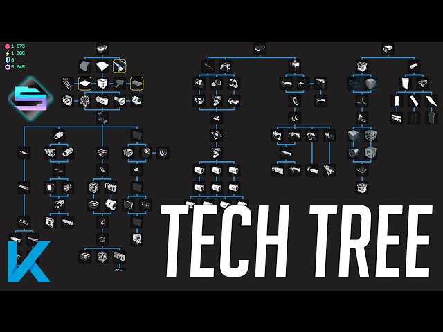 Starbase - The Tech Tree and Crafting Explained