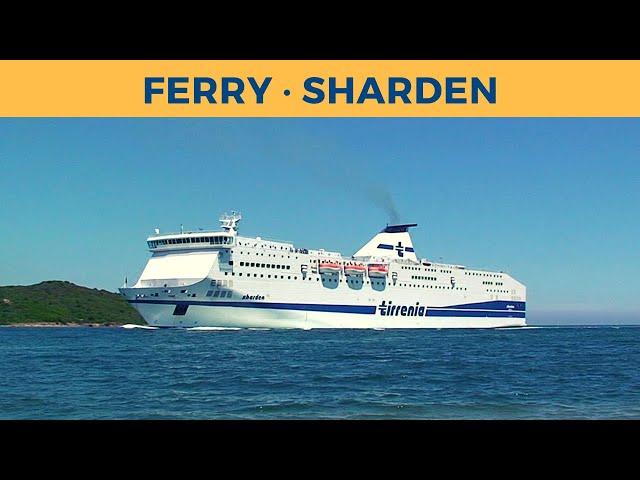 Classic Ferry Video 2007 - Arrival of ferry SHARDEN, Olbia (Tirrenia)