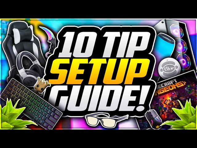 10 Tip ULTIMATE Budget Guide For a FULL Gaming Setup! 😱 How To Build a Full GAMING Setup!