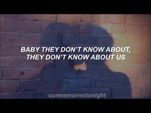 one direction - they don't know about us // lyrics