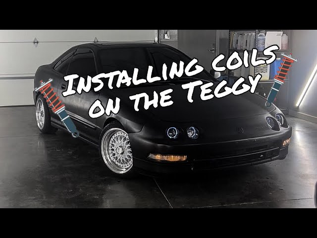 Coilover install on my 1994 Acura integra
