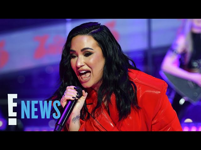 Demi Lovato DEFENDS Singing "Heart Attack" at Cardiovascular Disease Event | E! News
