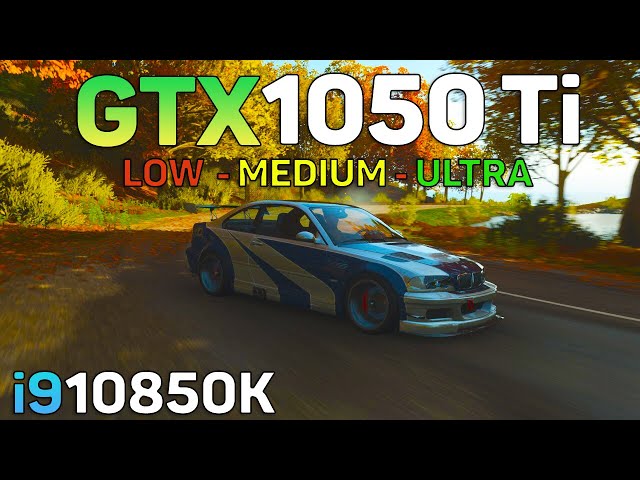 Forza Horizon 5 - GTX 1050 Ti FPS Test