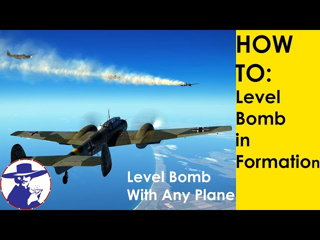 How to: Level Bomb in Formation Without All Using a Bomb Sight | IL-2 Multiplayer