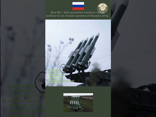 Buk M2 - Self-propelled medium-range surface-to-air missile systems of Russian army  #military