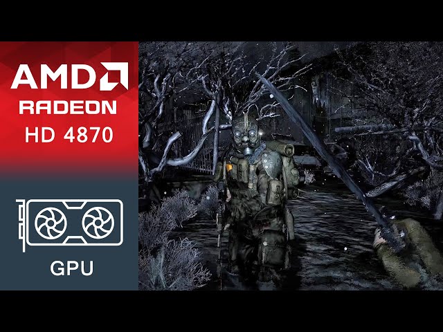 Metro 2033 Gameplay AMD Radeon HD 4870