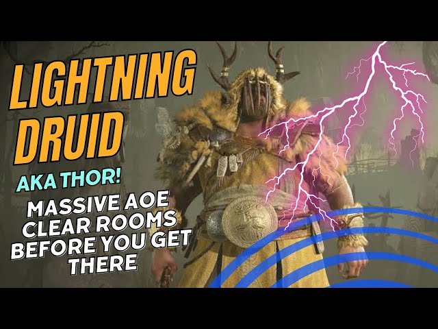 Gauntlet Ready Lightning Druid - Empty Rooms Before You Even Enter