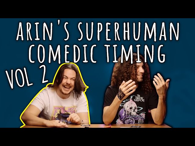 Arin's Superhuman Comedic Timing VOL 2 - FAN MADE Game Grumps Compilation [UNOFFICIAL]