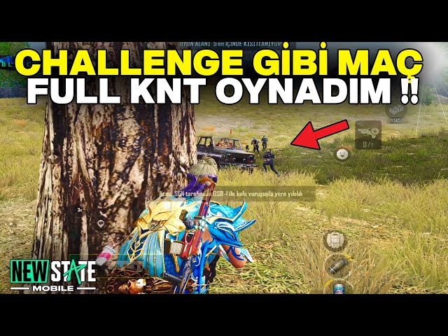 CHALLENGE !! RAN OUT OF AMBUSES IN THE LAST AREA, I PLAYED FULL KNT!! | PUBG NEW STATE MOBILE
