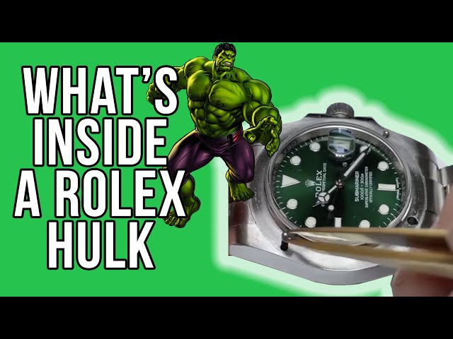 Opening a Rolex Submariner Hulk