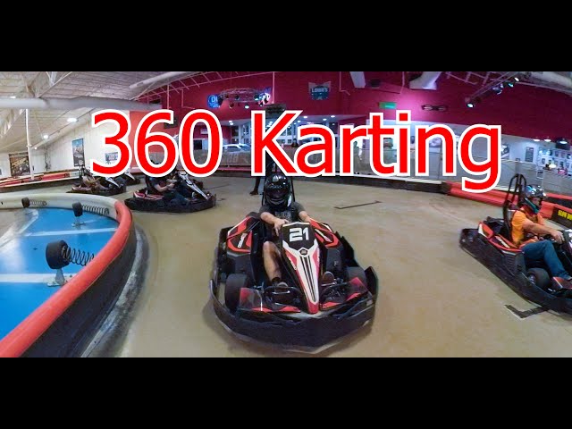 360 GO KARTING - K1 SPEED League Race 1 - GoPro Fusion