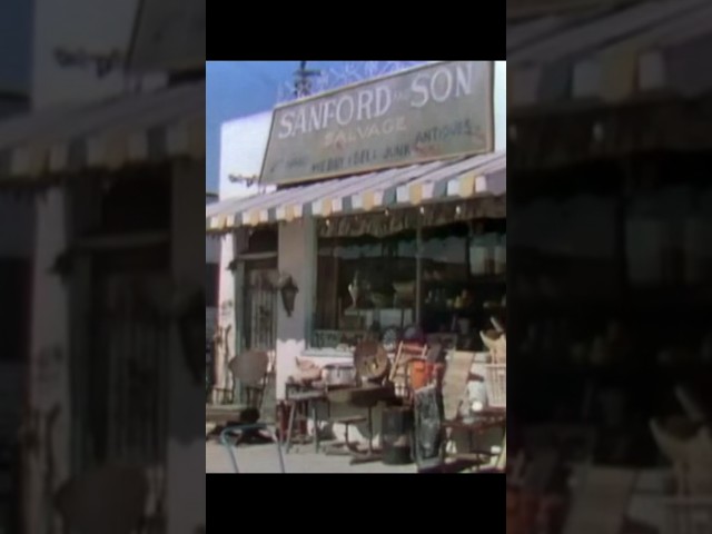 What does Sanford and Son’s junkyard look like today #sanfordandson #classictv #comedy