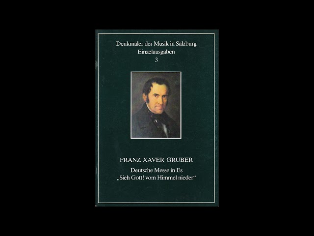 Gruber, Franz Xaver - Deutsche Messe in Es - Offertorium
