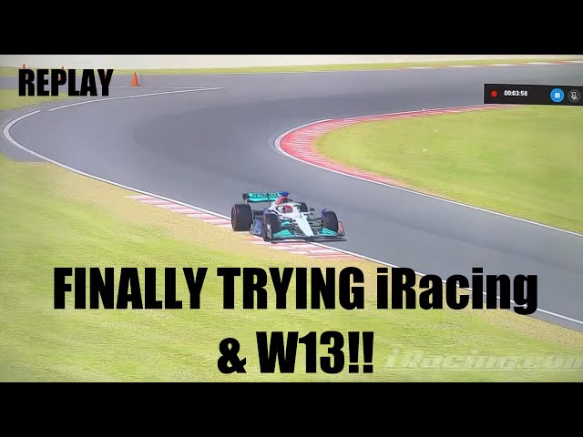 Trying iRacing & Mercedes F1 W13 FINALLY!!!
