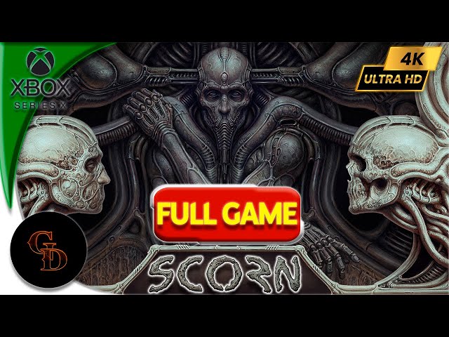 Scorn | FULL GAMEPLAY Playthrough | (Xbox Series X) 4K 60FPS No Commentary