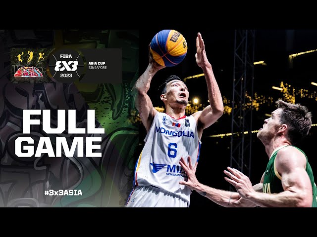 Mongolia vs Australia | Men's Final | Full Game | FIBA 3x3 Asia Cup 2023 | 3x3 Basketball