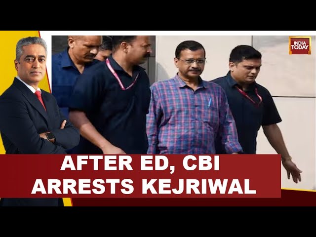 Rajdeep Sardesai LIVE: After ED, CBI Arrests Kejriwal | Is Modi Govt Trying To Bulldoze Opposition?