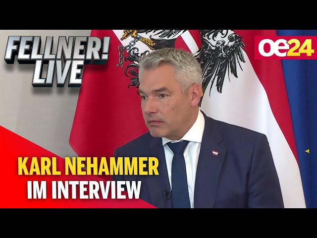 FELLNER! LIVE: Karl Nehammer im Interview