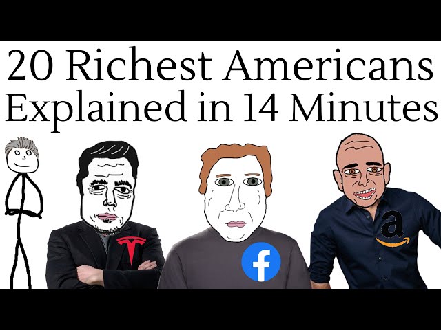 20 Richest Americans Explained in 14 Minutes...