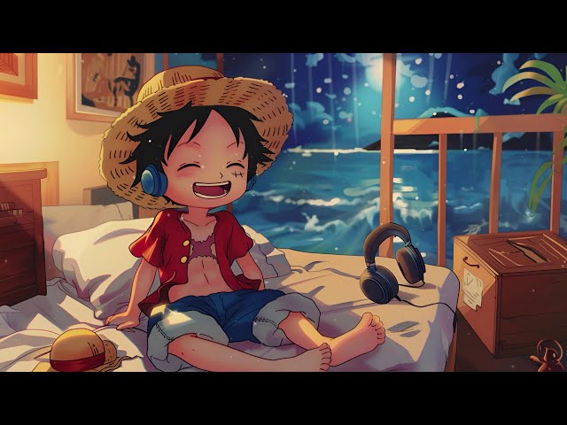 One Piece Chill ⛵ lofi hip hop radio 🎵 beats to sleep/chill to 🏖️ Luffy Playlist Chillhop