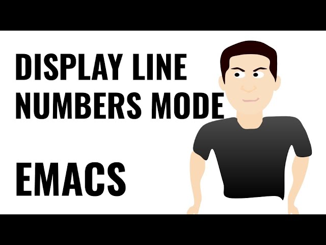 How to display line numbers in Emacs?