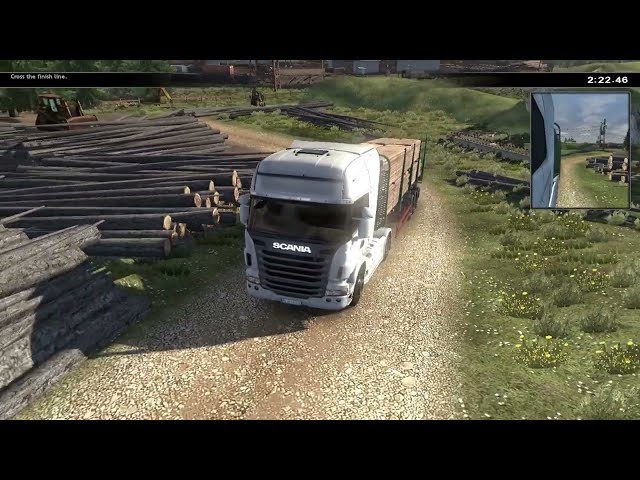 Scania truck simulator #7 | Freeform Driving | walkthrough