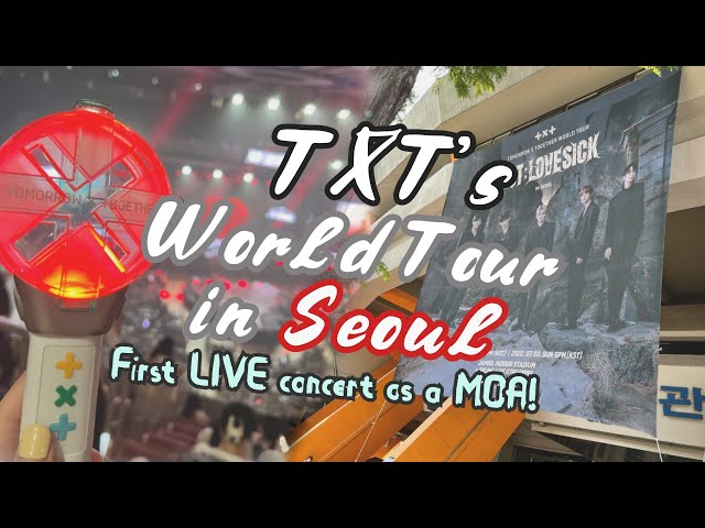 My TXT concert experience in Seoul