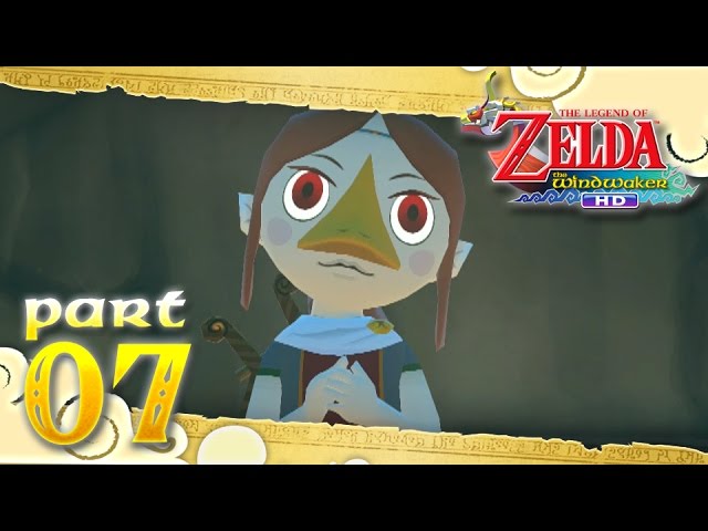 The Legend of Zelda: The Wind Waker HD - Part 7 - Dragon Roost Cavern - Grappling Hook