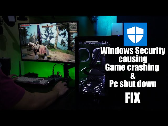 Windows security causing games or PC to crash FIX!