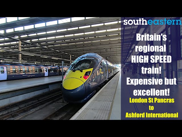 Southeastern's Javelins! Britain's Regional HIGH SPEED Train!