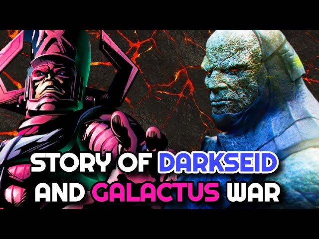 What Happened When Darkseid And Galactus Fought? The Battle Of The Evil Titans Explored!