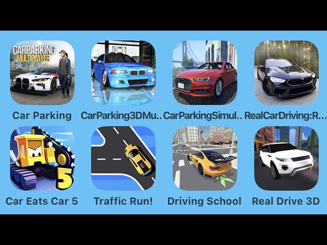 Car Parking, Car Parking 3D, Car Parking Simulator, Real Driving and More Car Games iPad Gameplay