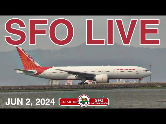 🔴 SFO LIVE | PLANE SPOTTING AT THE HOME OF MANY UNITED 777S AND A VARIETY OF OTHER AIRLINERS