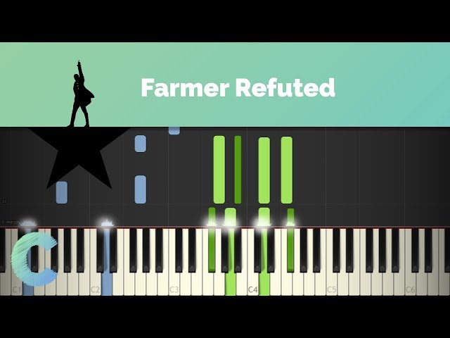 Hamilton - Farmer Refuted Piano Tutorial