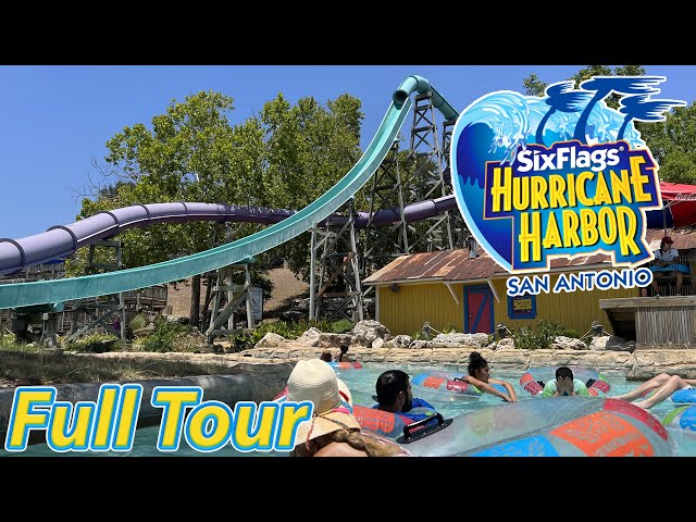 Six Flags Hurricane Harbor at Fiesta Texas | Full Tour | 2023