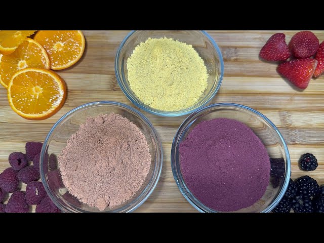 Natural Food Coloring and Flavoring
