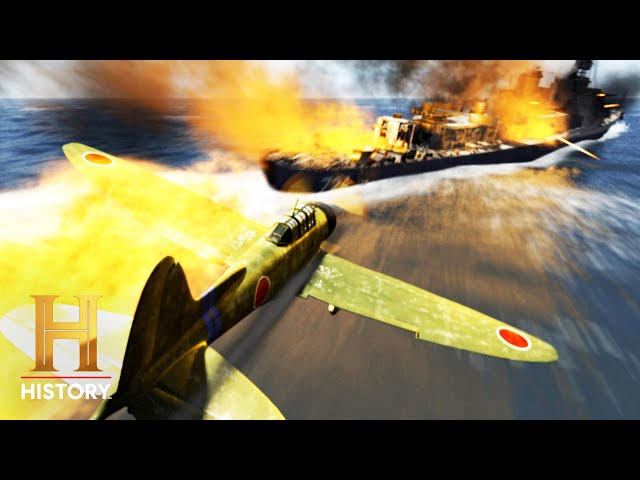 WWII's Most Unrelenting Kamikaze Attack | Biggest Battles of WWII