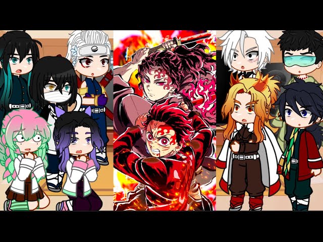 🥀| Hashira React To Tanjiro And Yoriichi | 🥀 Demon Slayer | Gacha | Memes |