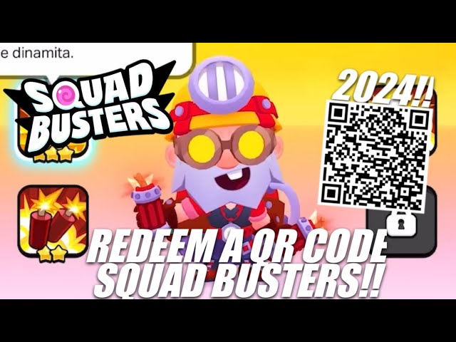 How to scan QR Codes in Squad Busters