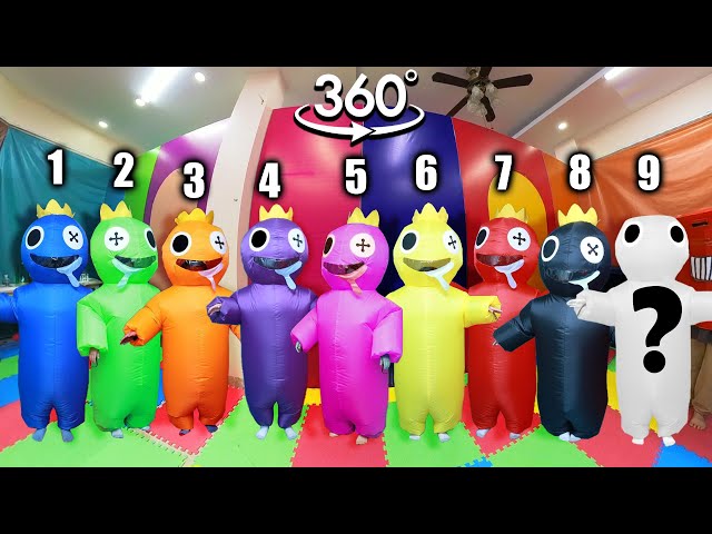 VR 360° NEW Rainbow Friends In Real Life ALL PHASES 🎶 Friday Night Funkin' (Roblox Rainbow Friends)