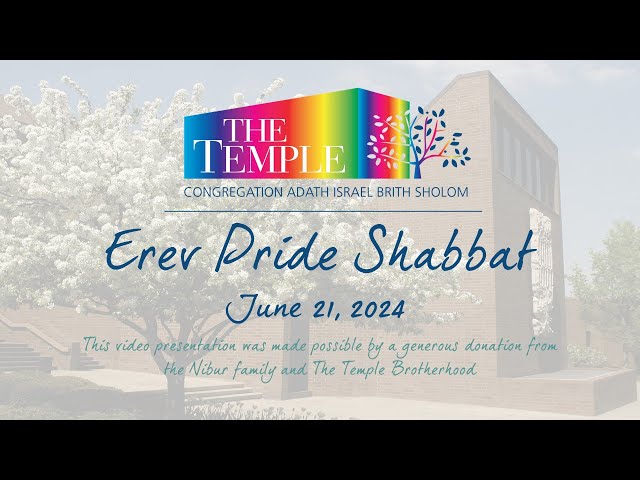 Erev Pride Shabbat