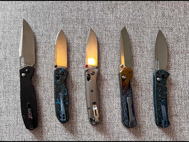How I Finally Started To Enjoy My Benchmade Bugout In 2024 ft: 4 Other Great EDC Knives.