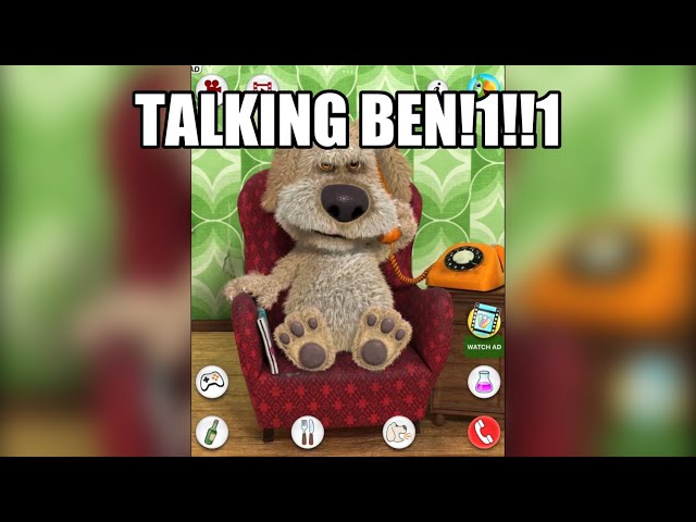 Talking Ben hohoho, ugh, yes, no