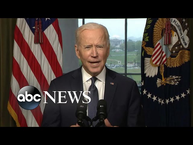 President Joe Biden announces withdrawal of US troops from Afghanistan