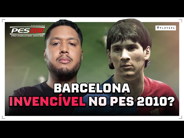 PES 2010: BARCELONA era MUITO bugado! | NostalgiAF | Player1
