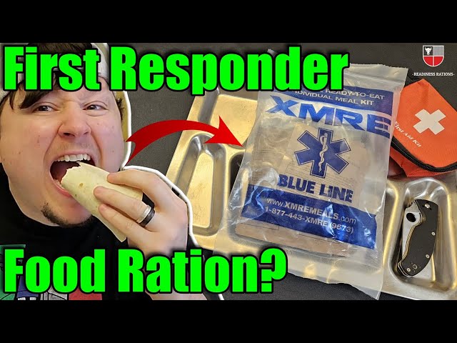 XMRE Blue Line Ration (More Affordable MRE Option?) EMS & Police Meal Ready To Eat Taste Test Review