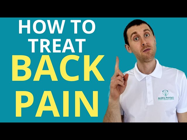 3 LEVELS of Treatment for Back Pain | Aleks Physio