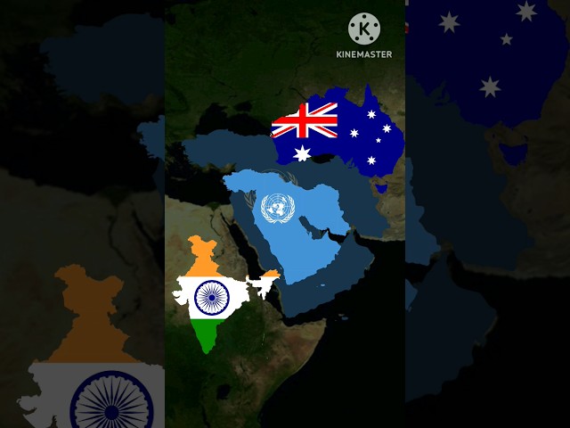 What if all the middle eastern countries unite?? #geography #ytshortsindia